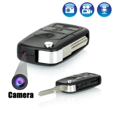Portable Spy Camera Car Key Remote Hidden Camera Recorder DVR