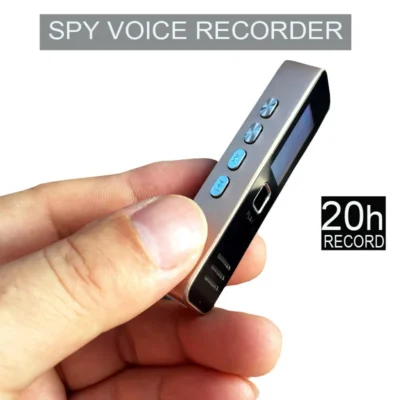 Digital Spy Voice Recorder 20-hour Recording MP3 Player Support 32GB TF Card Professional Dictaphone