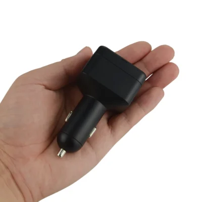 Mini Car Charger GPS Tracker Dual Charging Port Spy Real Time GSM GPRS Tracking Device With SOS Call